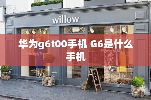 华为g6t00手机 G6是什么手机-第1张图片-星选测评