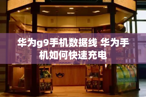 华为g9手机数据线 华为手机如何快速充电