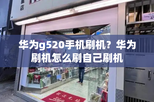 华为g520手机刷机？华为刷机怎么刷自己刷机-第1张图片-星选测评