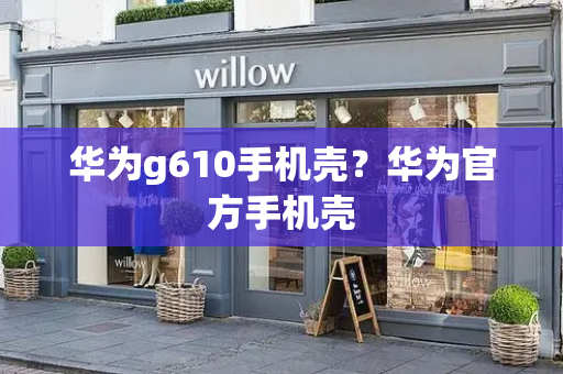 华为g610手机壳？华为官方手机壳-第1张图片-星选测评