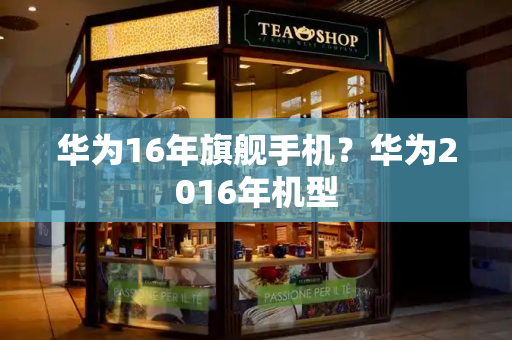华为16年旗舰手机？华为2016年机型