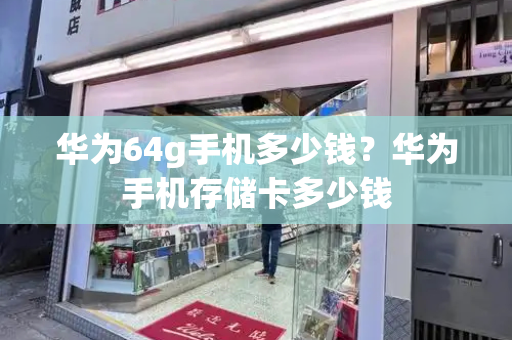 华为64g手机多少钱？华为手机存储卡多少钱-第1张图片-星选测评
