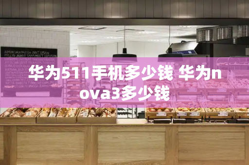 华为511手机多少钱 华为nova3多少钱-第1张图片-星选测评