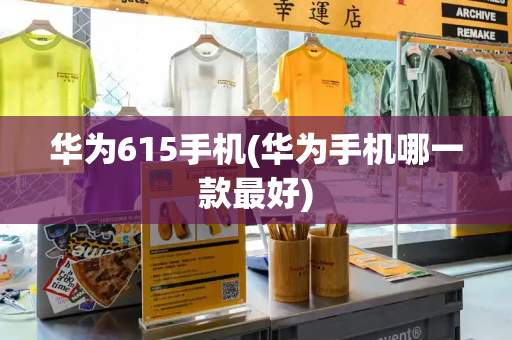 华为615手机(华为手机哪一款最好)