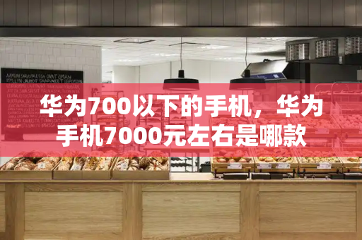 华为700以下的手机，华为手机7000元左右是哪款-第1张图片-星选测评