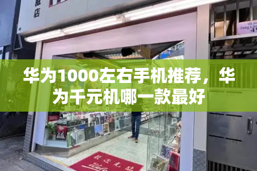 华为1000左右手机推荐，华为千元机哪一款最好