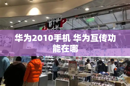 华为2010手机 华为互传功能在哪-第1张图片-星选测评