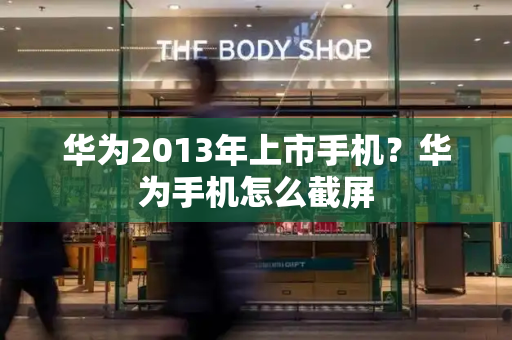华为2013年上市手机？华为手机怎么截屏-第1张图片-星选测评