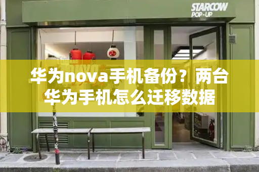 华为nova手机备份？两台华为手机怎么迁移数据-第1张图片-星选测评