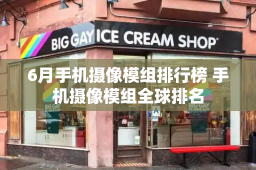 6月手机摄像模组排行榜 手机摄像模组全球排名