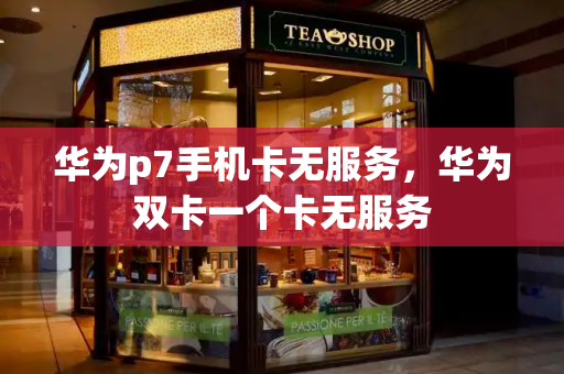 华为p7手机卡无服务，华为双卡一个卡无服务-第1张图片-星选测评