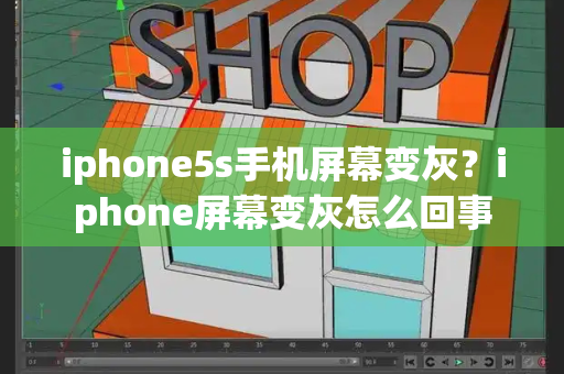 iphone5s手机屏幕变灰？iphone屏幕变灰怎么回事