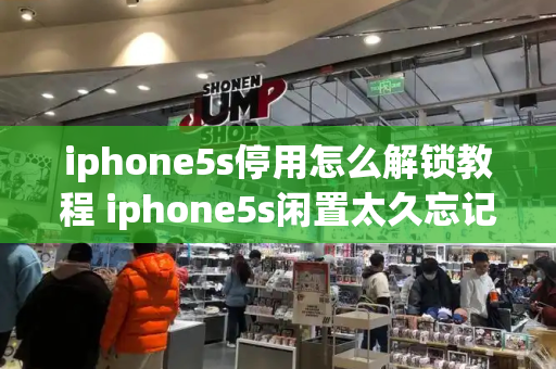 iphone5s停用怎么解锁教程 iphone5s闲置太久忘记密码