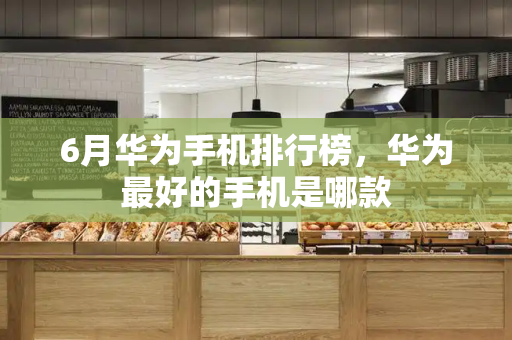 6月华为手机排行榜，华为最好的手机是哪款-第1张图片-星选测评
