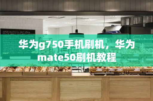 华为g750手机刷机，华为mate50刷机教程