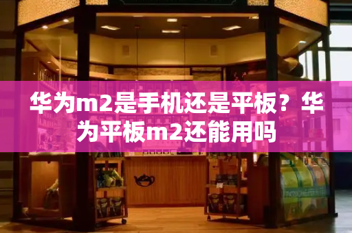 华为m2是手机还是平板？华为平板m2还能用吗-第1张图片-星选测评