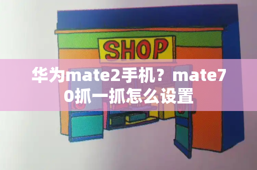 华为mate2手机？mate70抓一抓怎么设置-第1张图片-星选测评