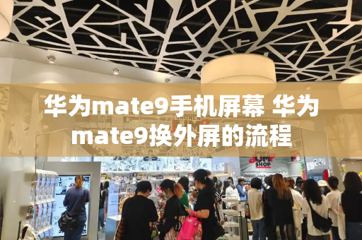 华为mate9手机屏幕 华为mate9换外屏的流程