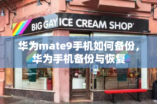 华为mate9手机如何备份，华为手机备份与恢复-第1张图片-星选测评