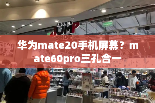 华为mate20手机屏幕？mate60pro三孔合一