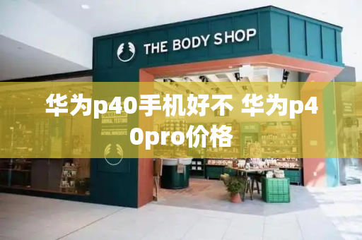 华为p40手机好不 华为p40pro价格
