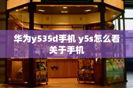 华为y535d手机 y5s怎么看关于手机-第1张图片-星选测评