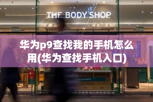 华为p9查找我的手机怎么用(华为查找手机入口)-第1张图片-星选测评