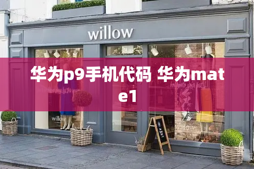 华为p9手机代码 华为mate1