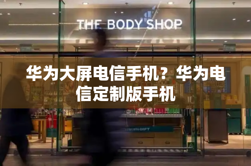 华为大屏电信手机？华为电信定制版手机