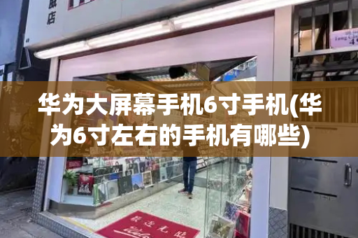 华为大屏幕手机6寸手机(华为6寸左右的手机有哪些)