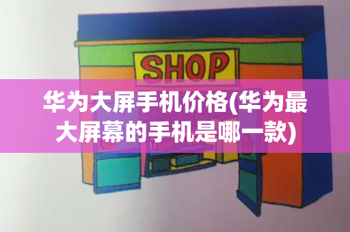 华为大屏手机价格(华为最大屏幕的手机是哪一款)-第1张图片-星选测评