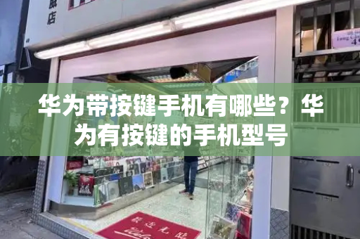 华为带按键手机有哪些？华为有按键的手机型号-第1张图片-星选测评