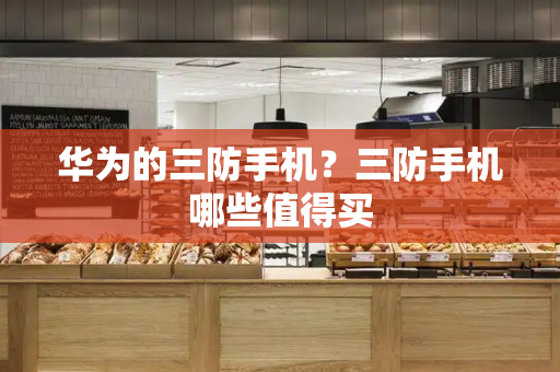 华为的三防手机？三防手机哪些值得买-第1张图片-星选测评