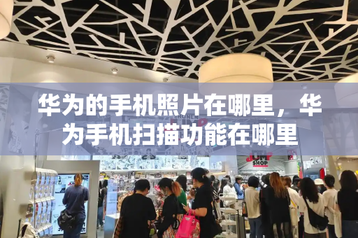 华为的手机照片在哪里，华为手机扫描功能在哪里