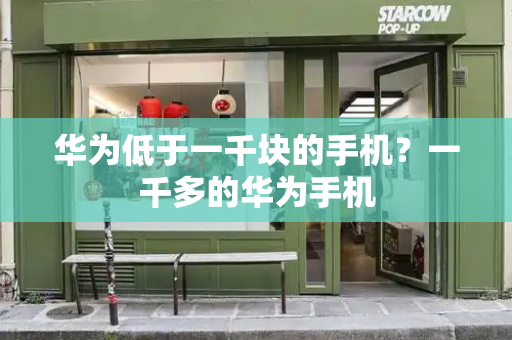 华为低于一千块的手机？一千多的华为手机-第1张图片-星选测评