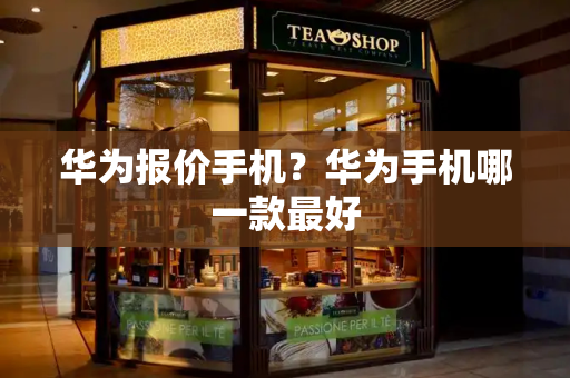 华为报价手机？华为手机哪一款最好-第1张图片-星选测评