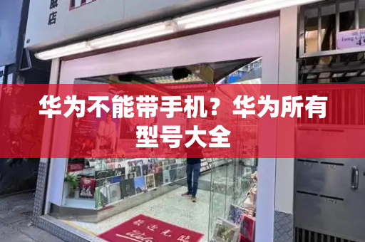 华为不能带手机？华为所有型号大全