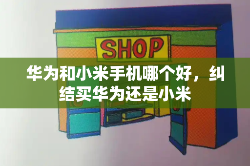 华为和小米手机哪个好，纠结买华为还是小米