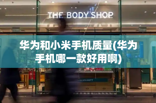 华为和小米手机质量(华为手机哪一款好用啊)