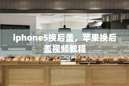 iphone5换后盖，苹果换后盖视频教程-第1张图片-星选测评