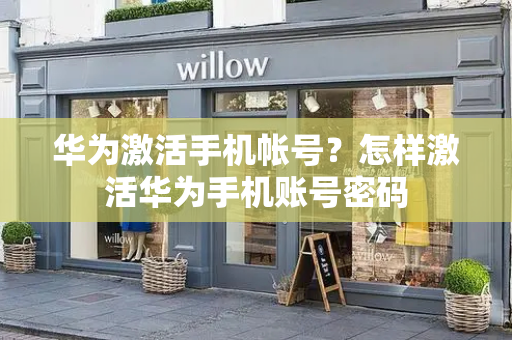 华为激活手机帐号？怎样激活华为手机账号密码-第1张图片-星选测评