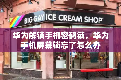 华为解锁手机密码锁，华为手机屏幕锁忘了怎么办-第1张图片-星选测评