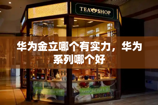 华为金立哪个有实力，华为系列哪个好