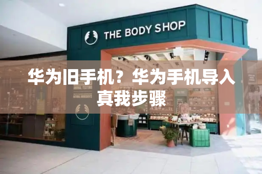 华为旧手机？华为手机导入真我步骤-第1张图片-星选测评