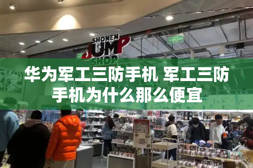 华为军工三防手机 军工三防手机为什么那么便宜-第1张图片-星选测评