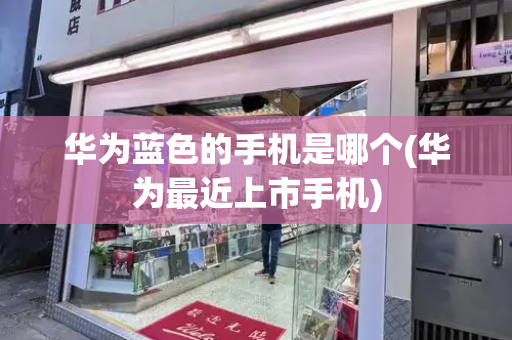 华为蓝色的手机是哪个(华为最近上市手机)-第1张图片-星选测评