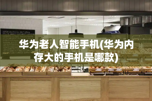 华为老人智能手机(华为内存大的手机是哪款)-第1张图片-星选测评