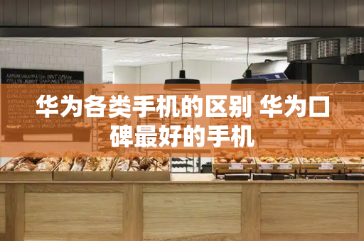华为各类手机的区别 华为口碑最好的手机-第1张图片-星选测评