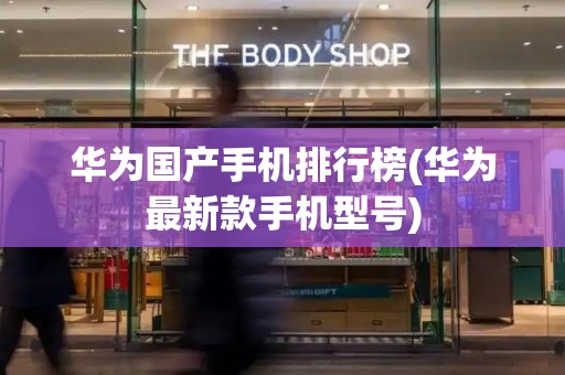 华为国产手机排行榜(华为最新款手机型号)