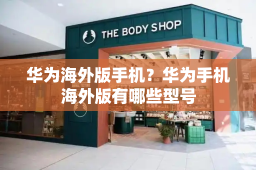 华为海外版手机？华为手机海外版有哪些型号